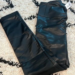 Brand new faux leather leggings from Nordstrom